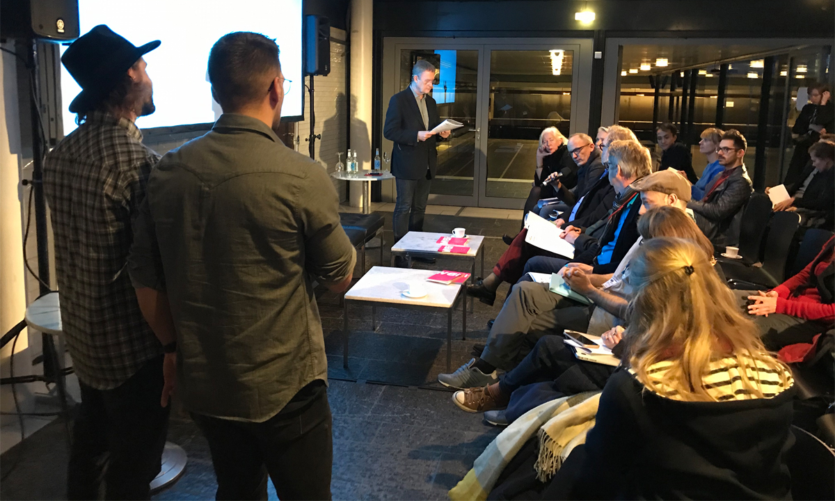 Pitching Session at dancescreen